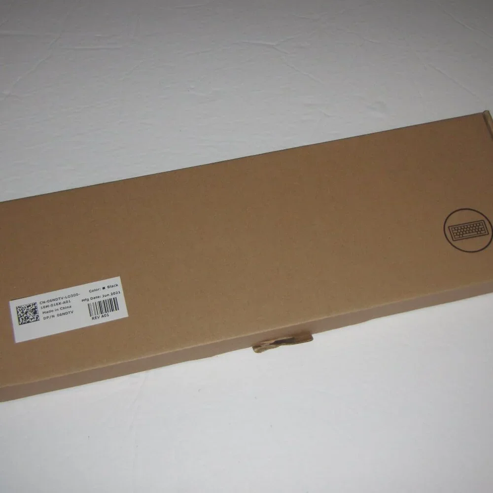 2021 KB216 Slim Dell USB Wired Multimedia Keyboard 06NDTV